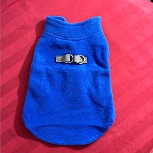 NWT BEAUTYZOO Royal Blue Fleece Pet Vest - Size Small